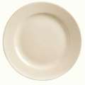 World Tableware Princess White 9" Rolled Edge Cream White Medium Rim Plate, PK24 PWC-8